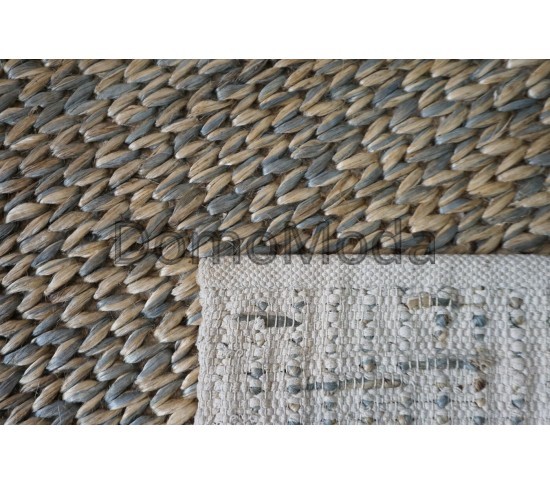 Безворсовий килим JUTE RUG 4 , NATURAL GREY - Висока якість за найкращою ціною в Україні зображення 6.